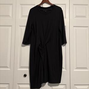 Women’s Veronique Miljkovitch Black Gray Dress Size XL